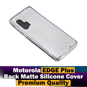 Motorola Edge Plus Back Matte Transparent Crystal Clear Case For Motorola Edge Plus