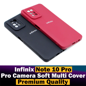 Infinix Note 10 Pro Soft Multicolour Pro Camera Protection Back Cover For Infinix Note 10 Pro
