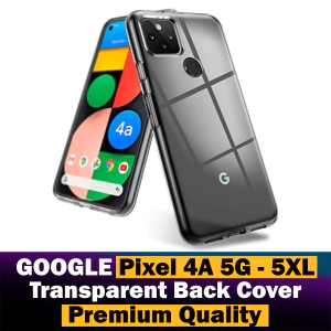 Google Pixel 5XL Back Cover Transparent Soft Crystal Clear Case For Google Pixel 5XL