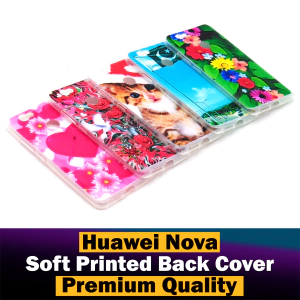 Huawei Nova Back Cover Multicolour Soft Silicon Printed Case For Huawei Nova