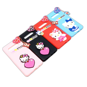 Samsung Galaxy S10 Plus Back Cover Hello Kitty Braslate Chain Soft S10 Plus Case For Girls