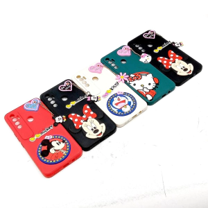 Tecno Spark 7 Pro Back Cover Braslate Chain Soft Spark 7 Pro Case For Girls - Hello Kitty