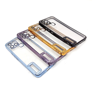 Infinix Smart 6 Back Cover Soft Multi Chrome Border Camera Protection Cover For Infinix Smart 6