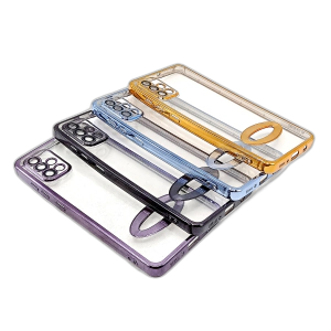 Samsung Galaxy A71 Back Cover Soft Multi Chrome Border Camera Protection Cover For Samsung Galaxy A71