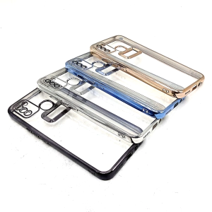 Infinix Smart 5 Back Cover Soft Multi Chrome Border Camera Protection Cover For infinix Smart 5