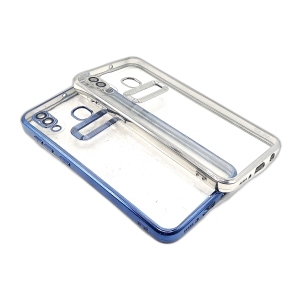 Samsung Galaxy A20 Back Cover Soft Multi Chrome Border Camera Protection Cover For Samsung Galaxy A20