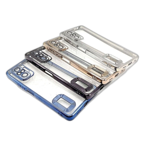 Xiaomi Redmi Note 10 Pro Back Cover Soft Multi Camera Protection Cover For Xiaomi Redmi Note 10 Pro - Chrome Border