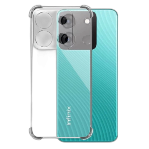 Tecno Spark Go 2023 Back Cover Transparent Extra Bumper Anti Shock Soft Crystal Clear Case For Tecno Spark Go 2023