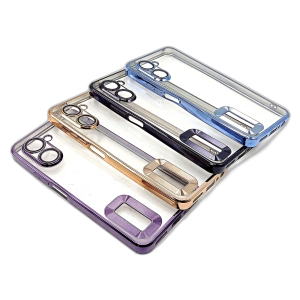 Realme C33 Back Cover Soft Multi Camera Protection Cover For Realme C33 - Chrome Border