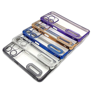 Tecno Spark 10C Back Cover Soft Multi Camera Protection Cover For Tecno Spark 10C - Chrome Border