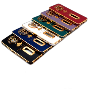 infinix Note 7 Back Cover Soft Multi Golden Border Camera Protection Cover For infinix Note 7