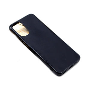 Motorola Moto G22 Back Cover Soft Plain Black Case For Motorola Moto G22