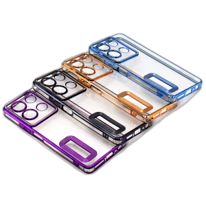 infinix Note 30 Back Cover Soft Multi Chrome Border Camera Protection Cover For infinix Note 30