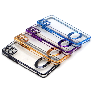 Samsung Galaxy A04e Back Cover Soft Multi Chrome Border Camera Protection Cover For Samsung Galaxy A04e