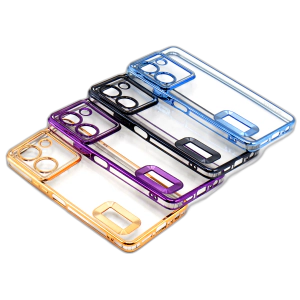 Vivo Y36 Back Cover Soft Multi Chrome Border Camera Protection Cover For Vivo Y36