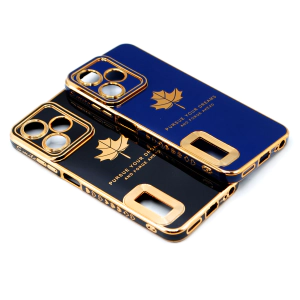 infinix Hot 30 Play Back Cover Soft Multi Golden Border Camera Protection Cover For infinix Hot 30 Play