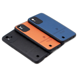 Realme Narzo 50i Back Cover Multicolour Soft Leather Case For Realme Narzo 50i