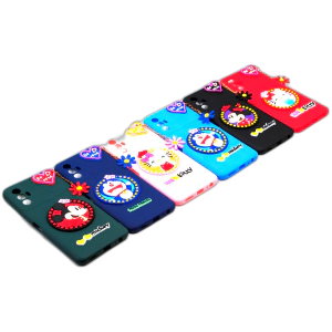 Tecno Spark 8 Pro Back Cover Hello Kitty Braslate Chain Soft Case For Tecno Spark 8 Pro