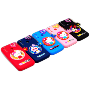 iTel A27 Back Cover Hello Kitty Braslate Chain Soft Case For iTel A27