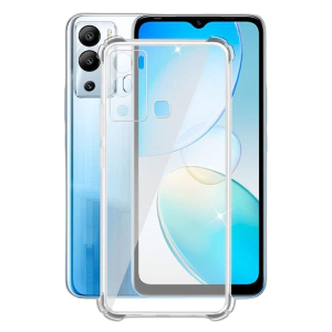 Infinix Hot 12i Back Cover Transparent Extra Bumper Anti Shock Soft Crystal Clear Case For Infinix Hot 12i