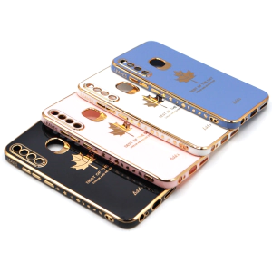 Infinix Smart 3 Plus Back Cover Soft Multi Golden Border Camera Protection Cover For Infinix Smart 3 Plus