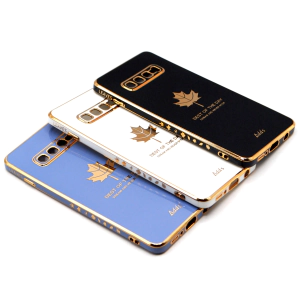 Samsug Galaxy S10 Plus Back Cover Soft Multi Golden Border Camera Protection Cover For Samsug S10 Plus