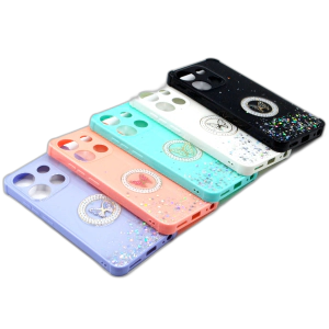 Tecno Spark Go 2023 Back Cover Back Cover Mulitcolour Ladies Glitter Cover For Tecno Spark Go 2023