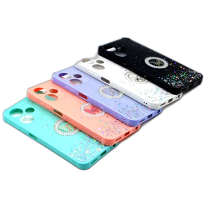 Infinix Hot 30 Play Back Cover Mulitcolour Ladies Glitter Cover For Infinix Hot 30 Play