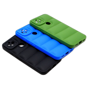 Google Pixel 5 Back Cover Multicolour Soft Puff Case For Pixel 5