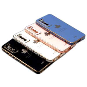 Huawei Nova 7 Back Cover Soft Multi Golden Border Camera Protection Cover For Huawei Nova 7
