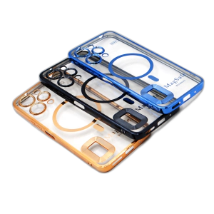 Xiaomi Redmi 12 Back Cover Soft Multi Camera Protection Cover For Redmi 12 - Chrome Border