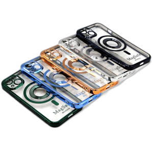 Apple iPhone 13 Back Cover Soft Multi Camera Protection Cover For iPhone 13 - Chrome Border