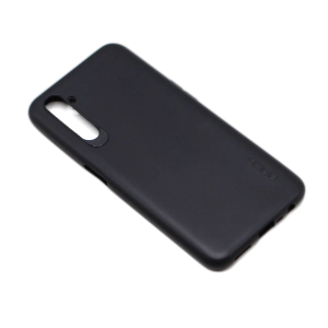 Realme 6 Back Cover Black Soft Rock Style Case For Realme 6