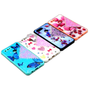 Oppo A5s Back Cover Multicolour Ladies Stone Glitter Case Cover For Oppo A5s