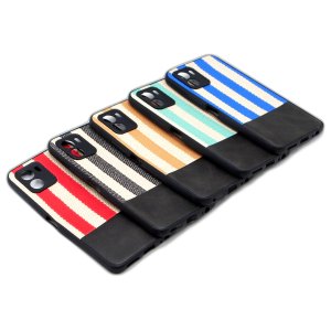 Vivo Y15s Back Cover Multicolour Soft Leather Case For Vivo Y15s