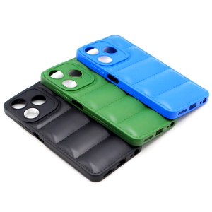 Tecno Spark 10 Back Cover Multicolour Soft Puff Case For Spark 10