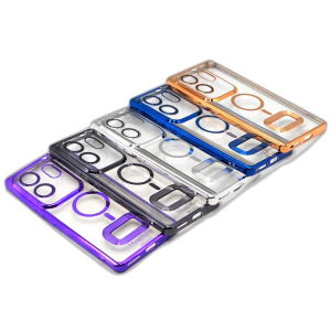 Infinix Zero 30 4G Back Cover Soft Multi Chrome Border Camera Protection Cover For Zero 30 4G