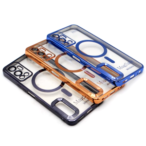 Infinix Hot 12 Back Cover Soft Multi Chrome Border Camera Protection Cover For Hot 12