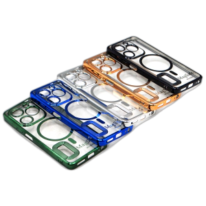 Tecno Spark Go 2024 Back Cover Soft Multi Chrome Border Camera Protection Cover For Spark Go 2024