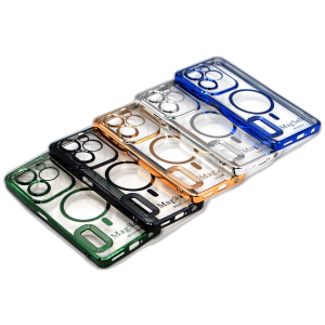 Infinix Hot 40 Back Cover Soft Multi Chrome Border Camera Protection Cover For Hot 40