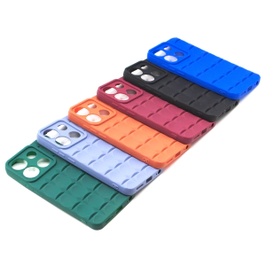 iTel A05s Back Cover Multicolour Soft Puff Case A05s