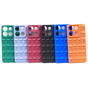 Infinix Smart 8 Back Cover Multicolour Soft Puff Case Smart 8