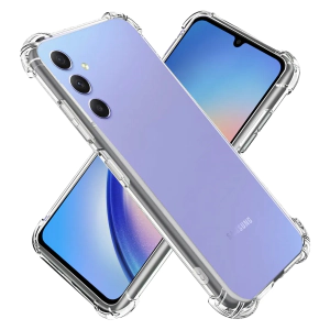 Samung A34 5G Back Cover Transparent Extra Bumper Soft Crystal Clear Case Galaxy A34 5G