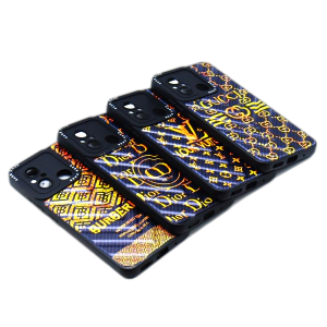 Xiaomi Redmi 12C Back Cover Multicolour Soft Puff Printed Case Redmi 12C