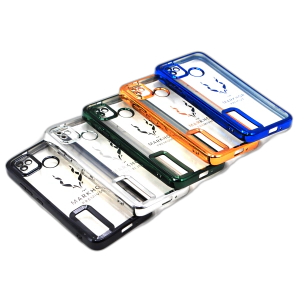 Tecno Pop 5 Back Cover Soft Multi Chrome Border Camera Protection Cover Pop 5