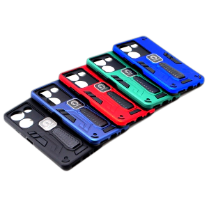 Tecno Camon 20 Back Cover Armor Stand Stylish Hard Case For Camon 20