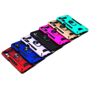 Samsung A14 Back Cover Armor Stand Stylish Hard Case For Galaxy A14