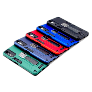 Vivo Y20 Back Cover Armor Stand Stylish Hard Case For Y20