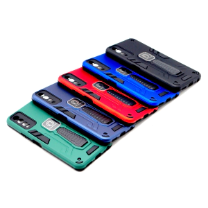 Vivo Y12s Back Cover Armor Stand Stylish Hard Case For Y12s