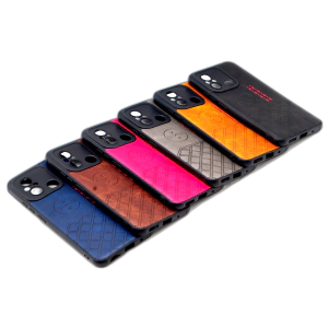 Xiaomi Redmi 12c Back Cover Armor Stand Stylish Hard Case For Redmi 12c